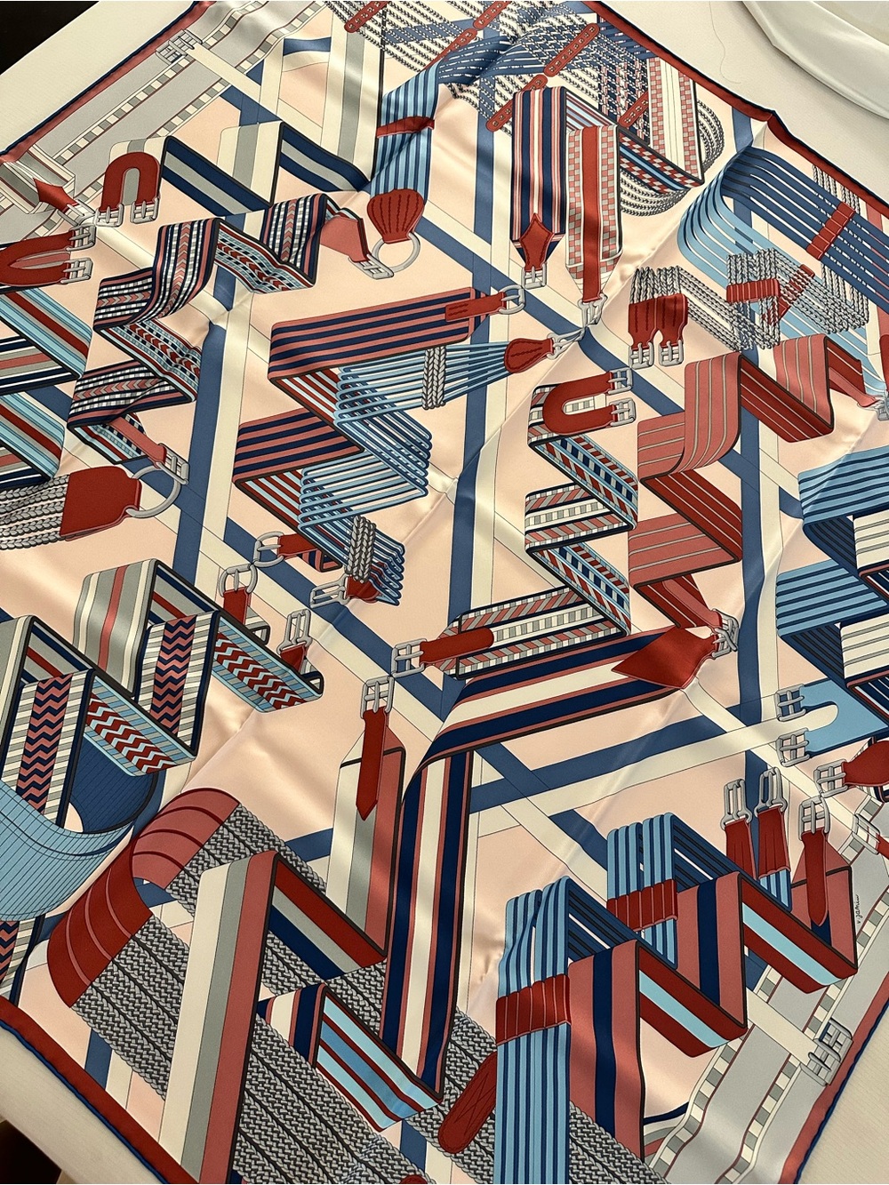 Hermes Carré 90 silk scarf